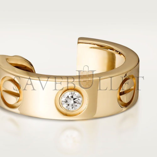 Ca*t*er love earrings, 2 diamonds b8022900