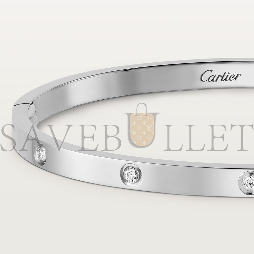 Ca*t*er love bracelet, small model, 10 diamonds b6048017