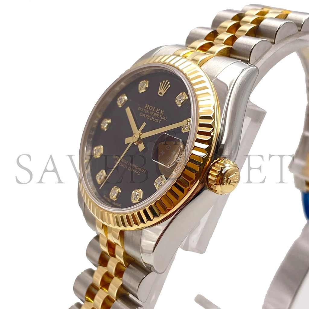 R*l*x datejust 36 diamond-set watch 116233