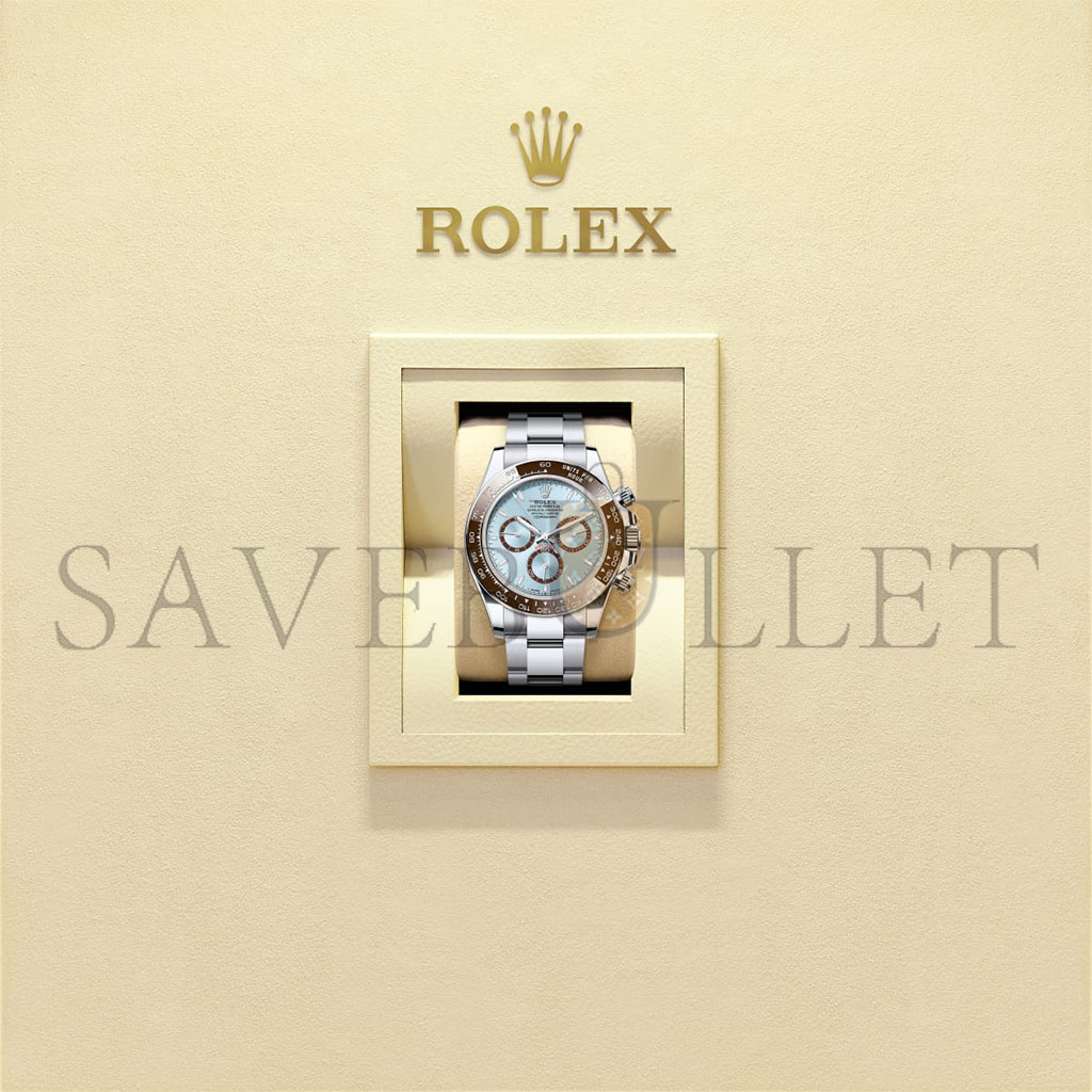 R*l*x cosmograph daytona oyster, 40 mm, platinum watch 126506