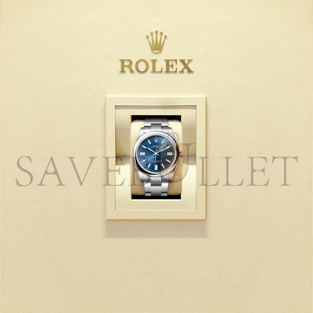 R*l*x oyster perpetual 41 oyster, 41 mm, oystersteel watch 124300-0003