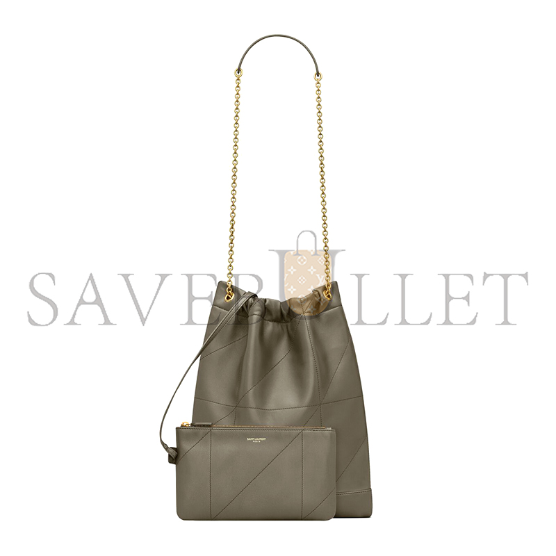 Y*L jamie pochon in lambskin 781666aab323212 (38*33*2cm)