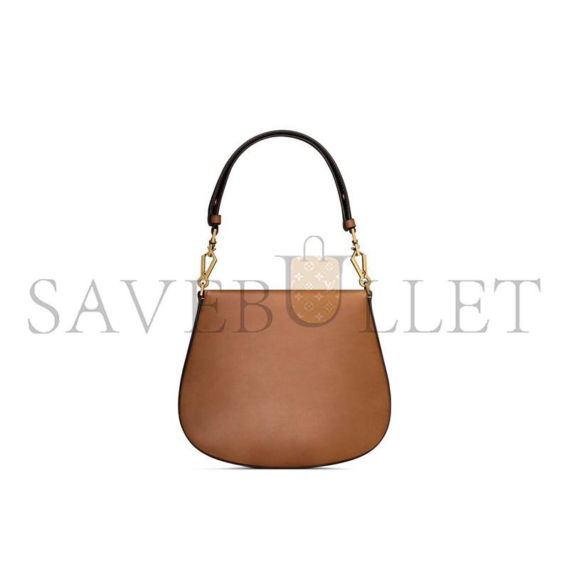 Y*L voltaire top handle in leather 800846bwr0w6309 (17.5*21*8cm)
