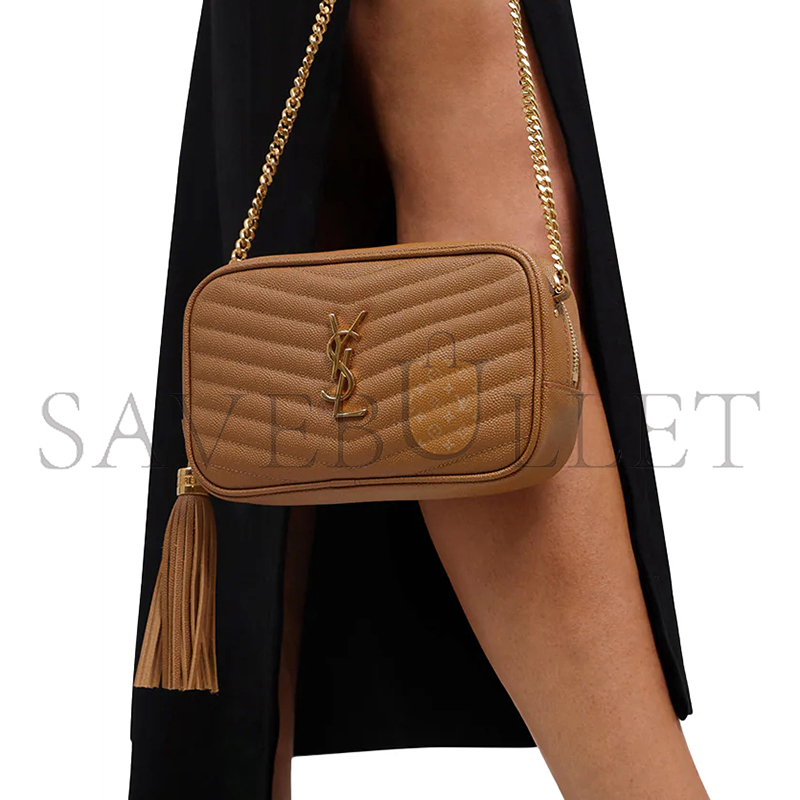 Y*L mini lou quilted camera bag natural dark gold 39580966977617 (19*10.5*5cm)