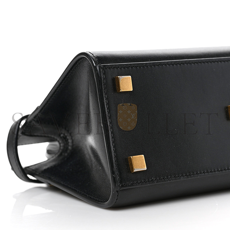 Y*L manhattan nano tote black in smooth leather 5937411344052 (21*16*9cm)