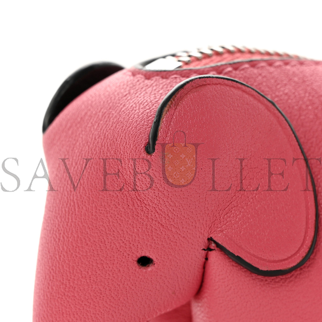l*ew* calfskin elephant charm candy