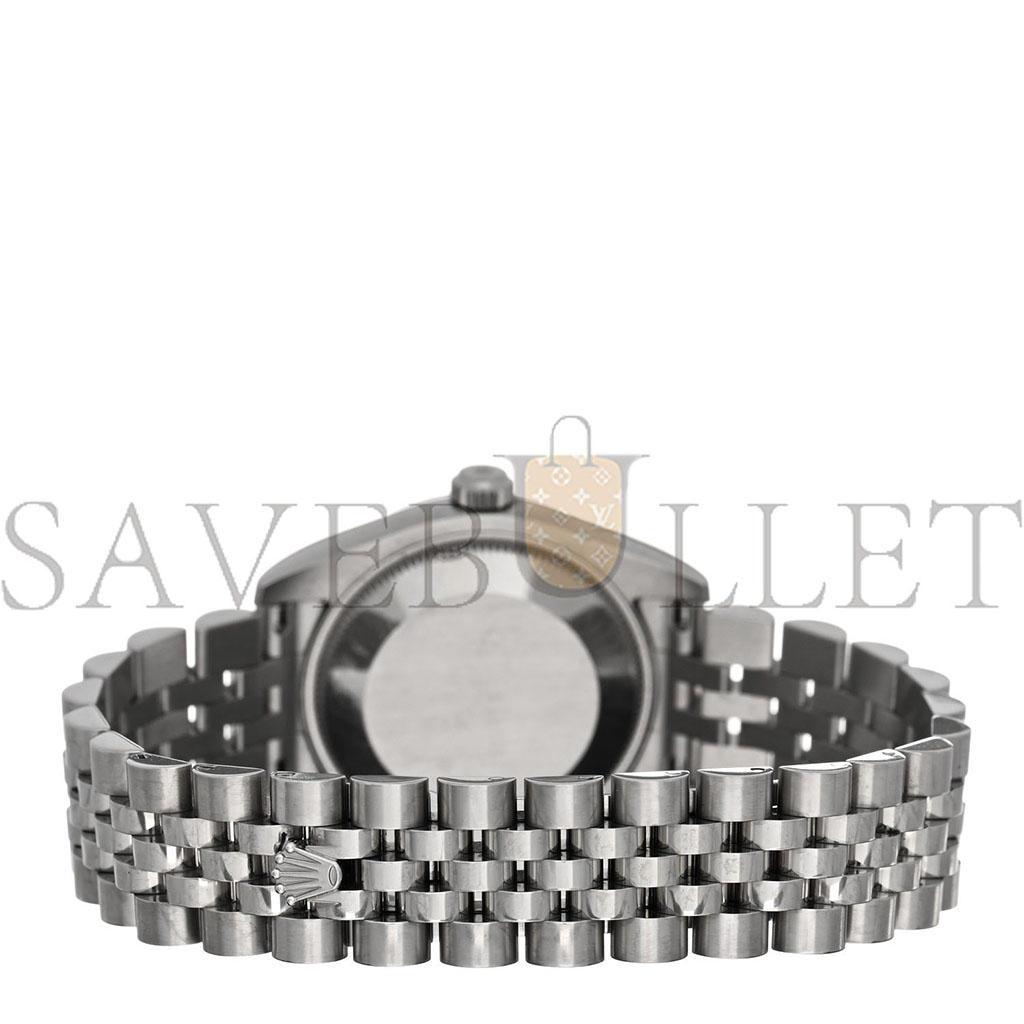 R*l*x stainless steel 18k white gold diamond mother of pearl 31mm oyster perpetual datejust watch roman 178274