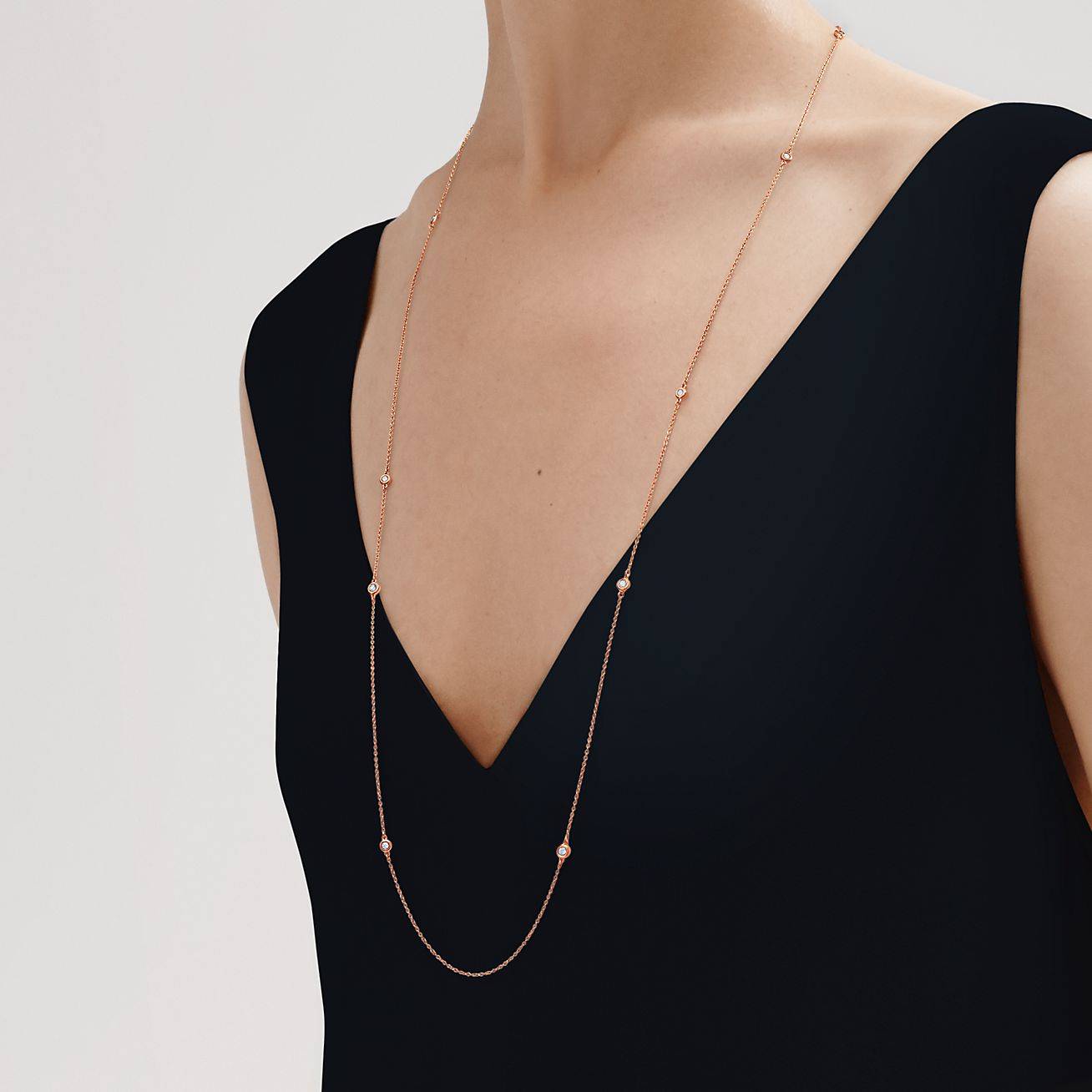 T*f*ny elsa peretti® diamonds by the yard® sprinkle necklace