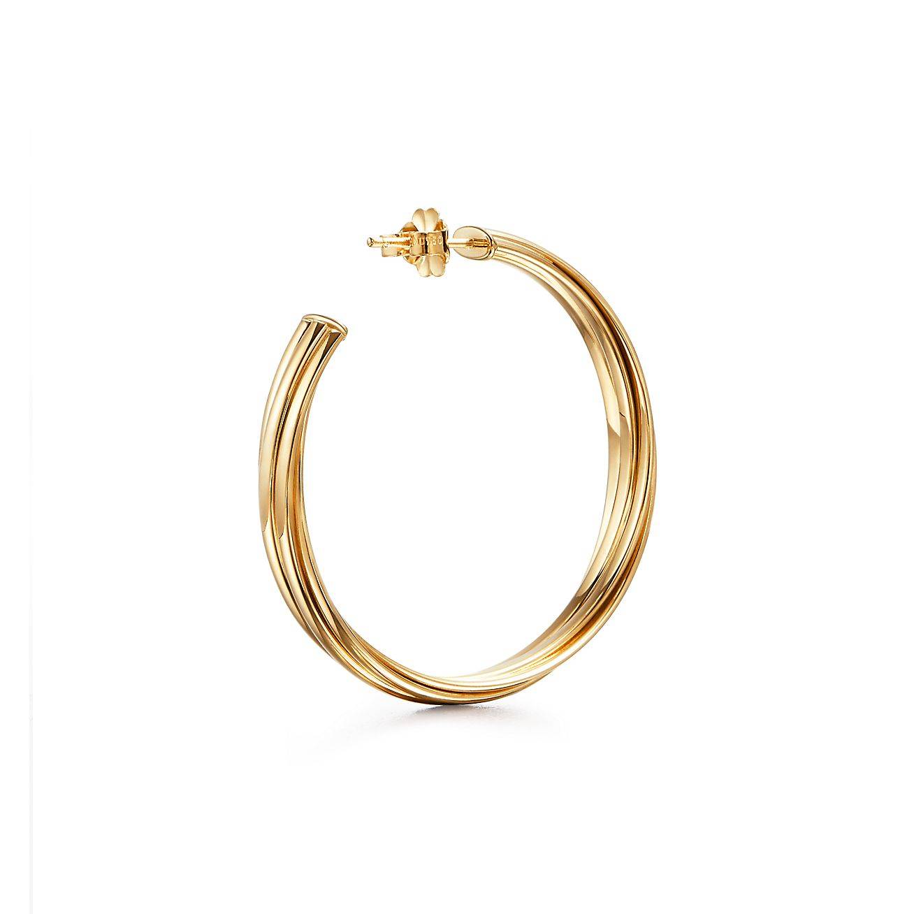 T*f*ny palomas melody hoop earrings