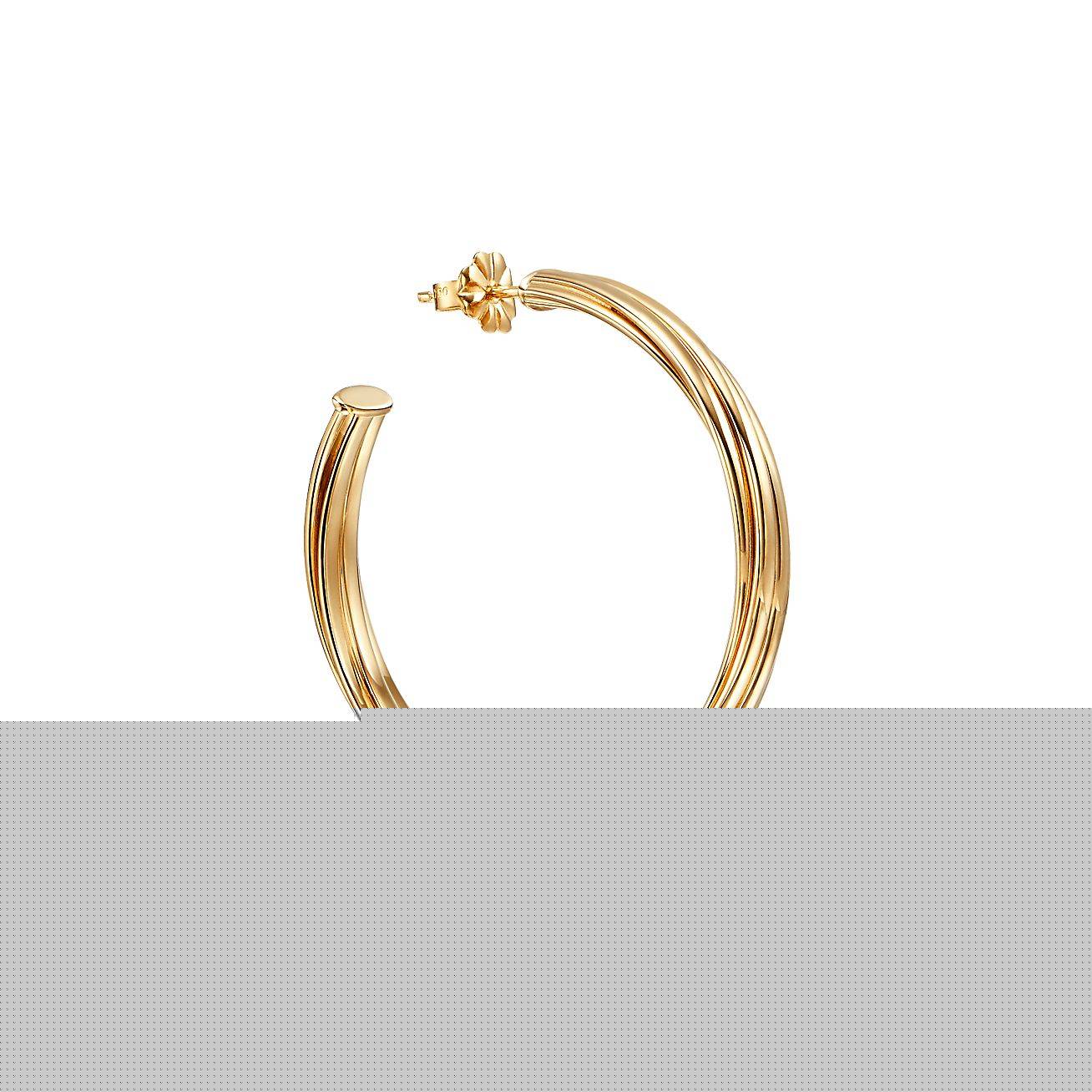 T*f*ny palomas melody hoop earrings