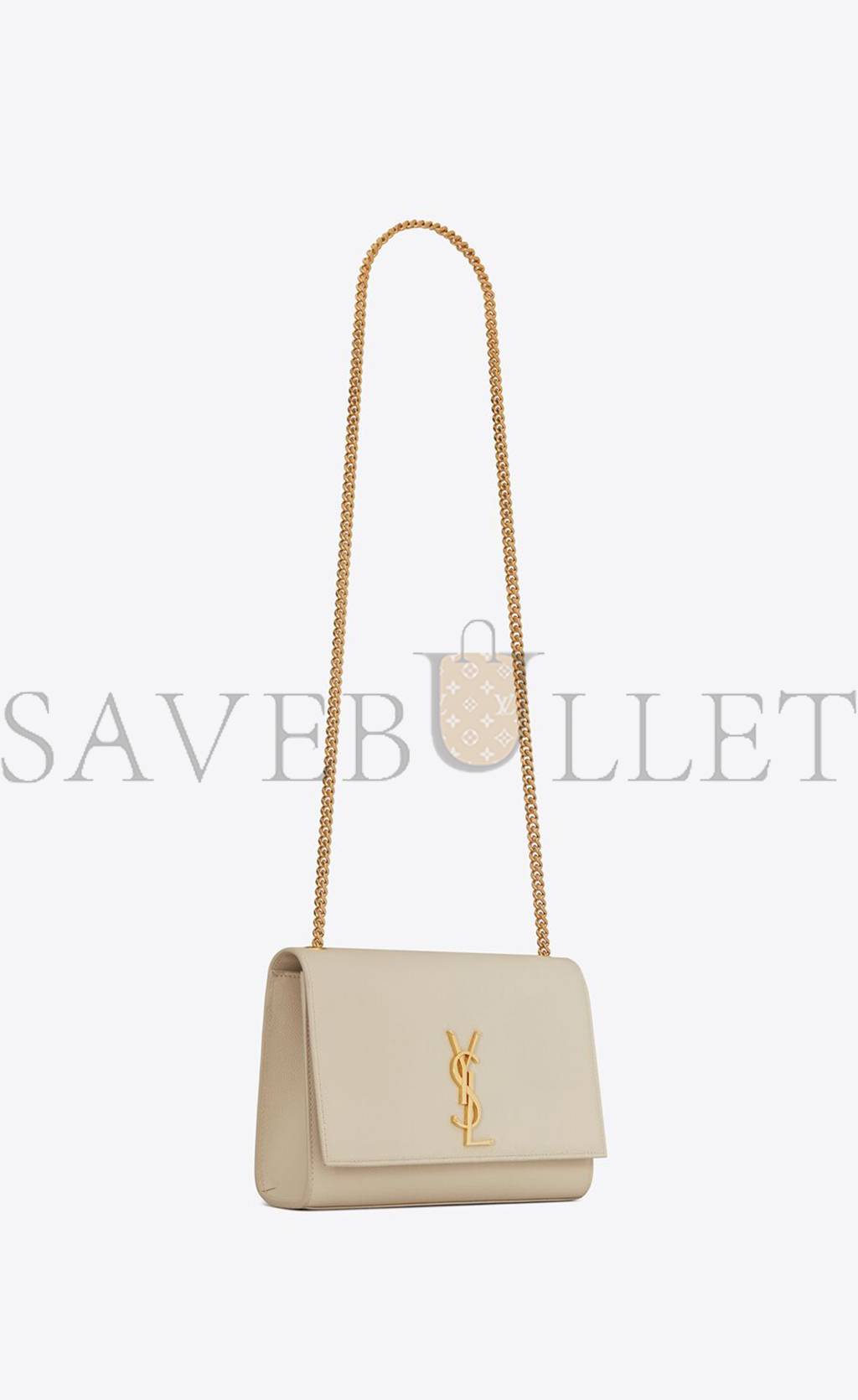 Y*L kate medium chain bag in grain de poudre embossed leather 364021bow0j9207 (24*14.5*5.5cm)